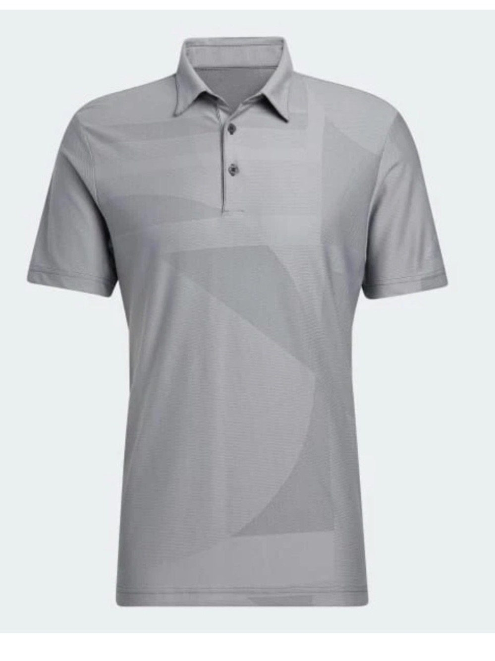 Adidas Performance Golf Polo Shirt Gray XL Lightweight Athletic